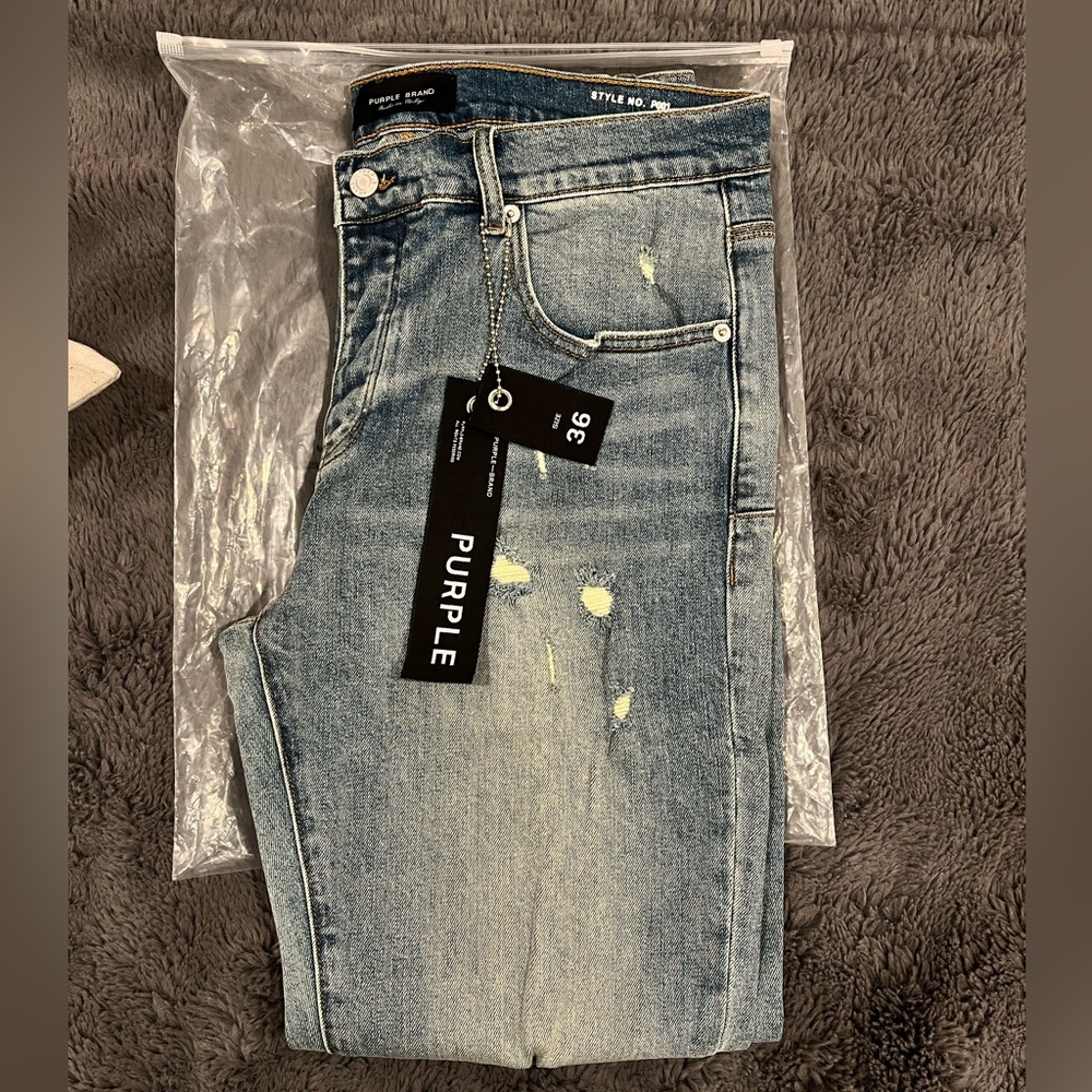 PURPLE JEANS (SIZE 36)